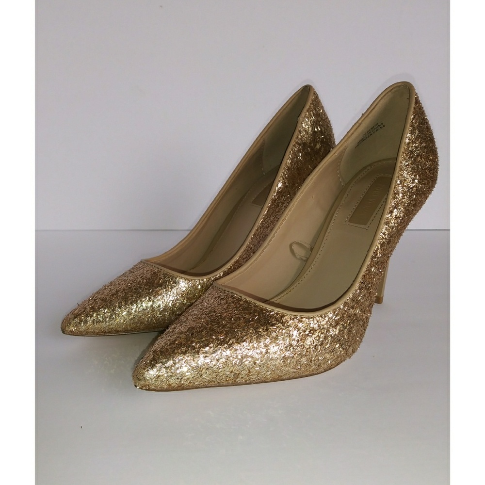 Forever 21 Sparkly Pointed Toe Heels